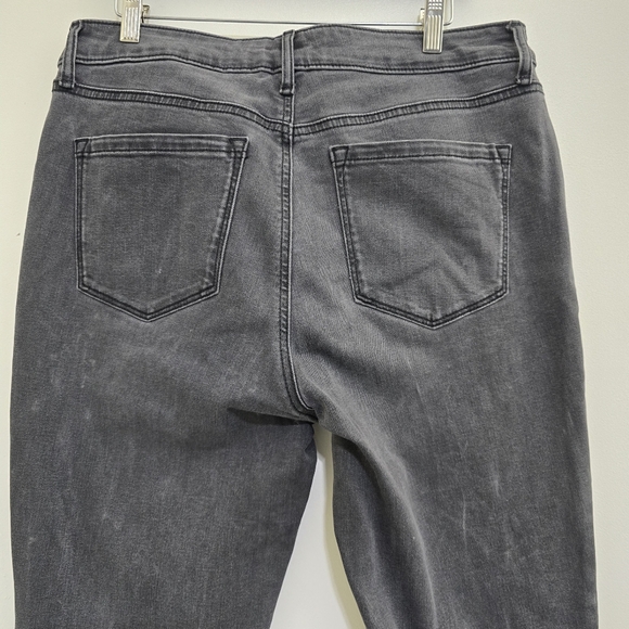 THE LIMITED size 14‎ High Rise Skinny Jeans Stretch Denim Ash Black - Picture 10 of 16